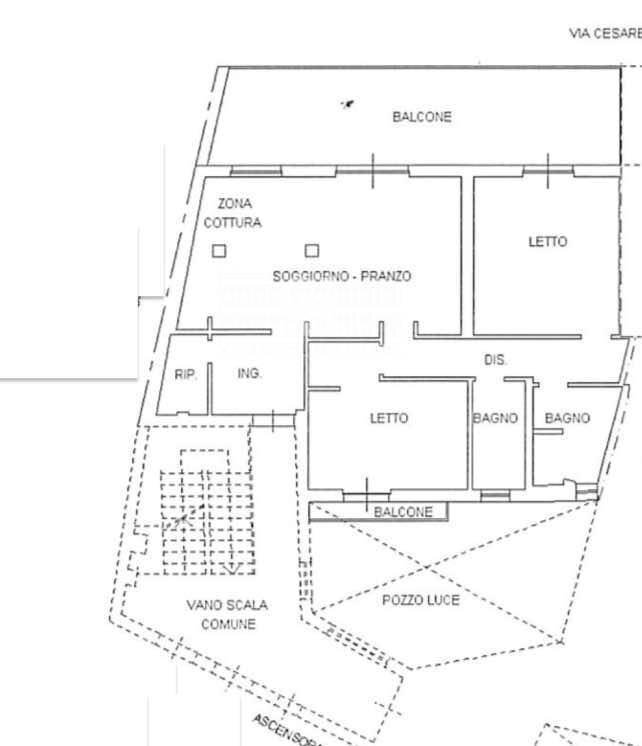 Foto 18 - Trilocale Via Cesare Battisti
 
11, Brindisi - planimetria 1