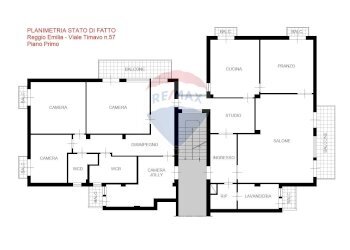 Pianta 2D - Appartamento Viale Timavo
 
57, Reggio nell'Emilia - foto 13