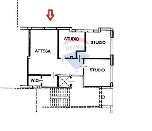Pianta 2D - Ufficio VIA M.L. KING
 
2/A, Chiaravalle - planimetria 1