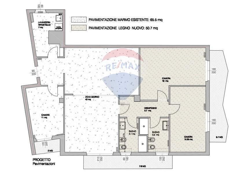 Pianta 2D - Quadrilocale via xxiv maggio
 
2, Bergamo - planimetria 1