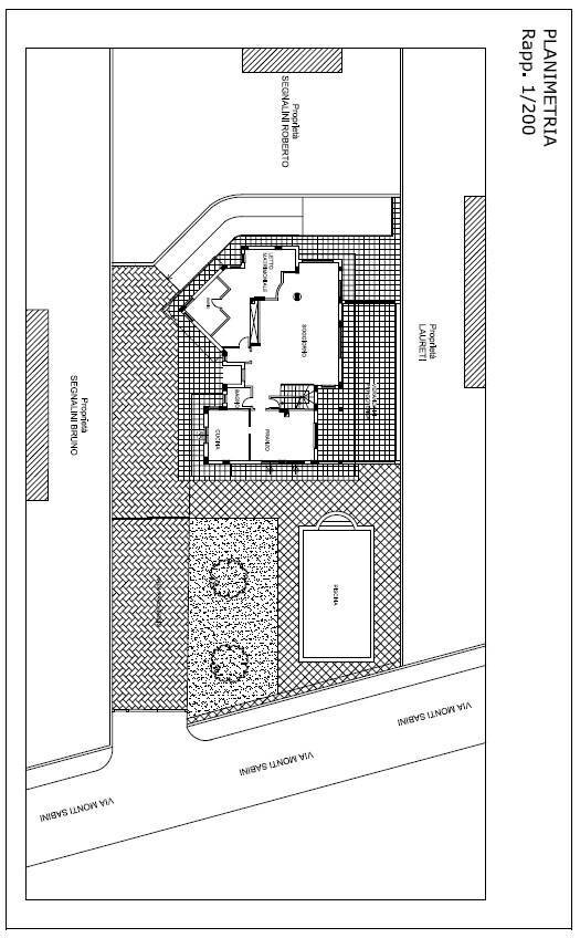 Foto 32 - Villa Via Monti Sabini
 
124, Monterotondo - floor plans 1