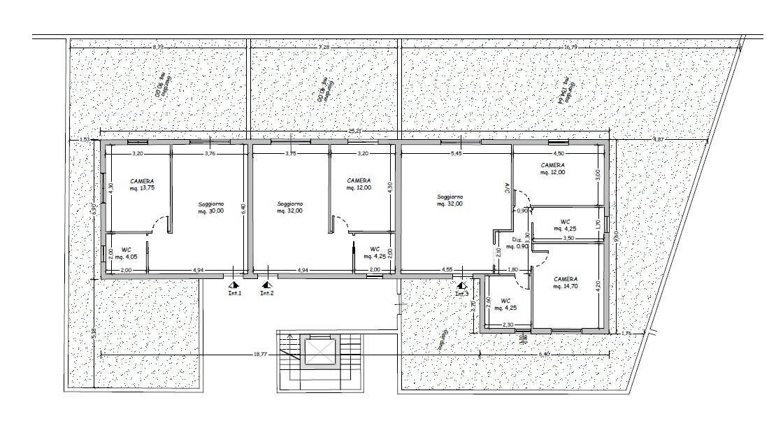 Foto 7 - Terreno edificabile Via Fratelli Wright
 
79, Ciampino - planimetria 1