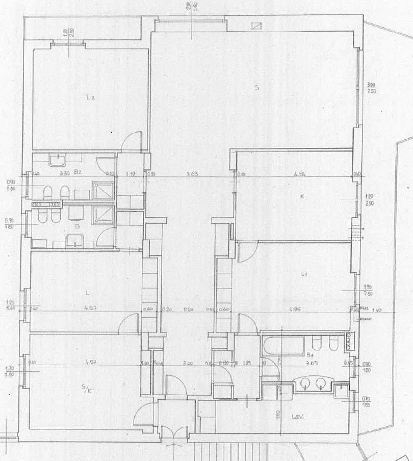 Foto 30 - Quadrilocale Pubblico Passeggio, Piacenza - planimetria 1