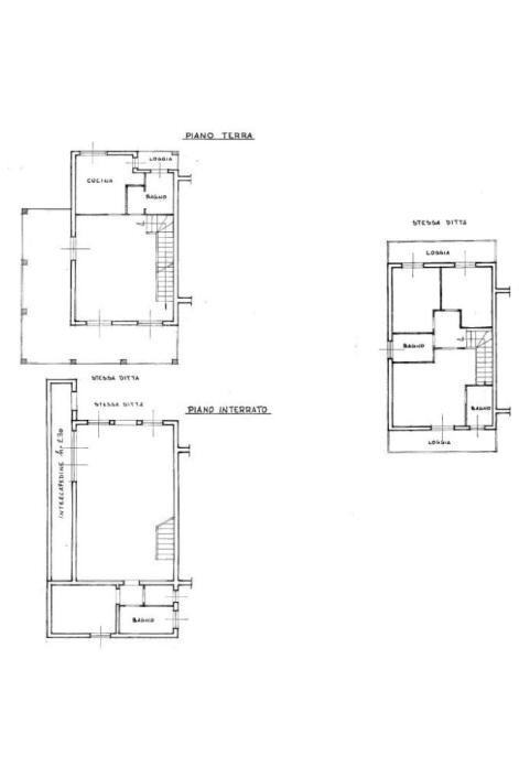 Villa via Fontana Torta, Lanuvio - planimetria 1