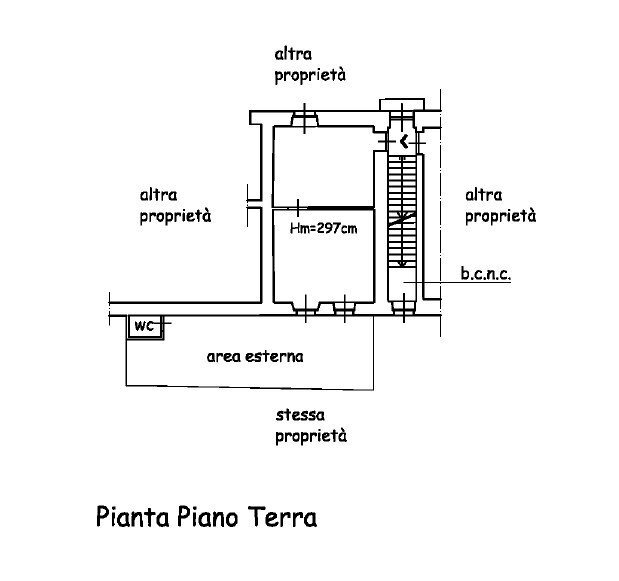 Rustico via Palazzo, 241, frazione Roata Rossi, Cuneo - planimetria 1