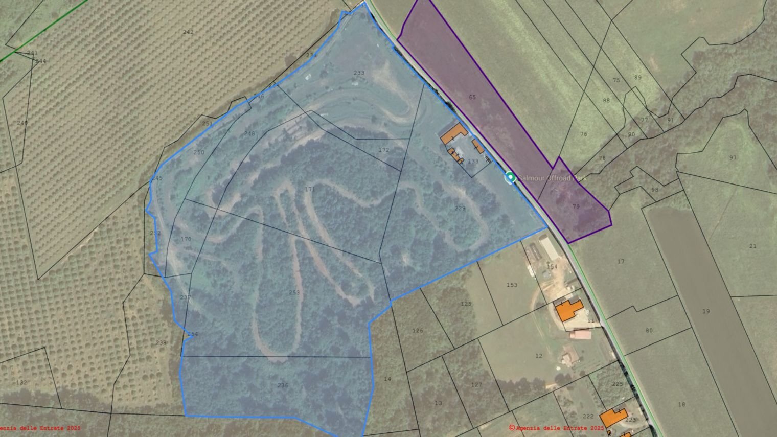 Agricultural land via Siccardi, 47, Salmour - floor plans 1