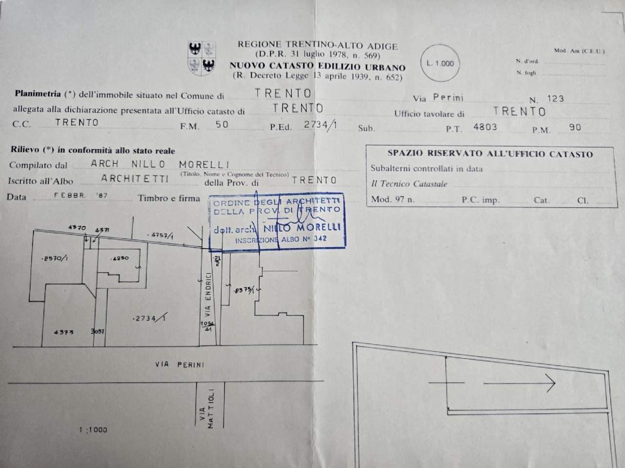 photo-2025-10-19-16-58-22 - Box via Endrici, Trento - floor plans 1