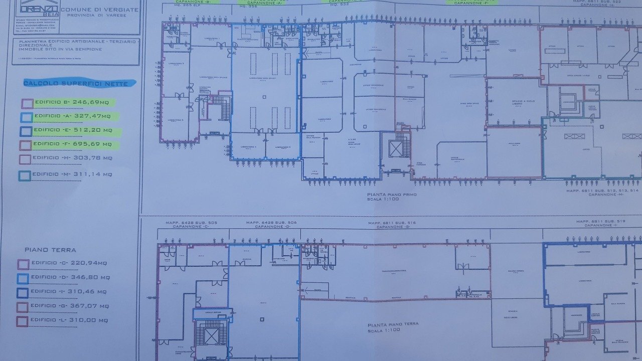 20250704_112035.jpg - Ufficio Via Sempione 30, Vergiate - planimetria 1