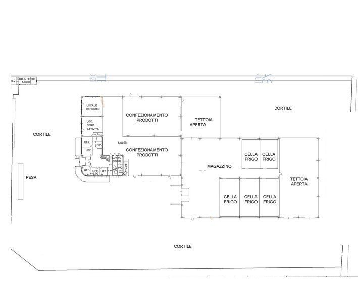1.jpg - Locale Commerciale all'asta Strada Molina 36, Castelnuovo Scrivia - planimetria 1