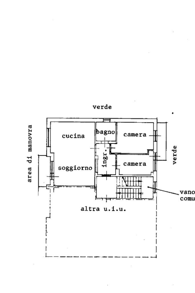 Trilocale Via poggio fiorito, Bibiana - planimetria 1