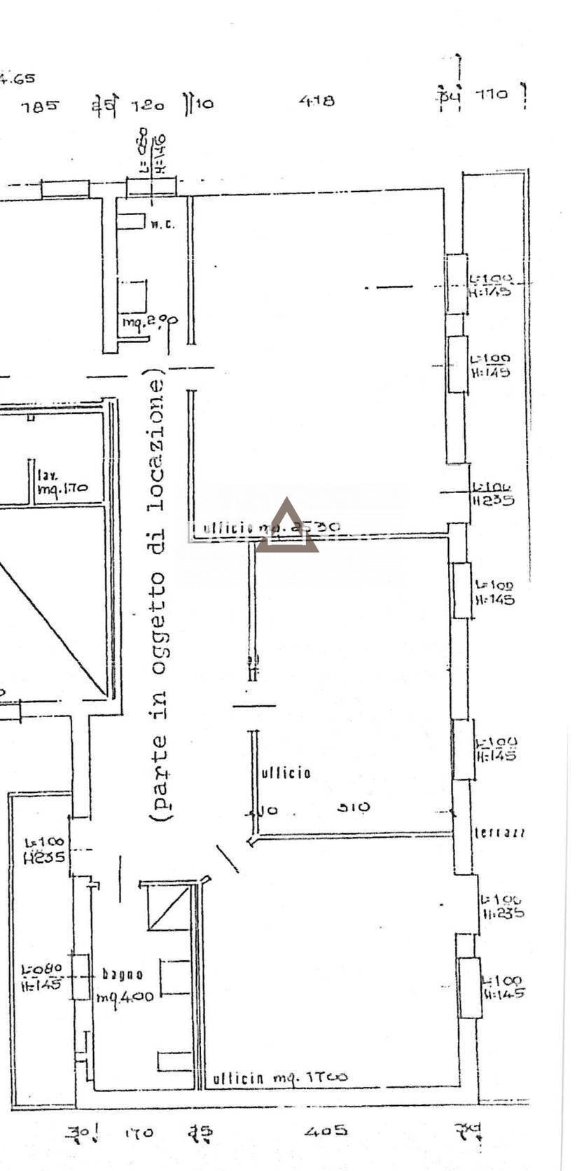 Foto 20 - Ufficio via damini
 
20, Castelfranco Veneto - planimetria 1