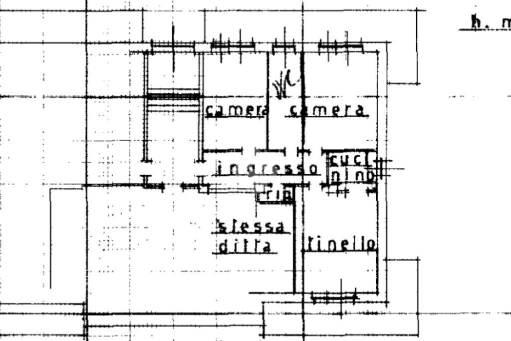 Trilocale Via gazzera, Ciriè - planimetria 1