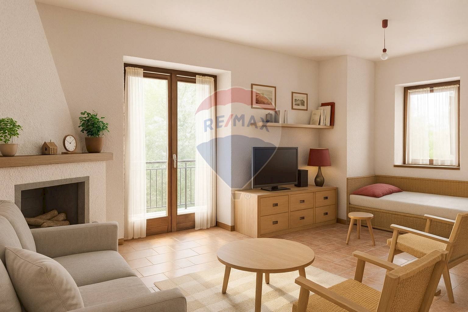 Soggiorno - Casa semi indipendente VIA SABOTINO, Cunardo - foto 2