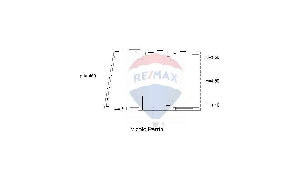 Pianta 2D - Laboratorio Vicolo Parrini
 
4, Palermo - planimetria 1