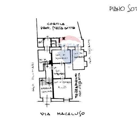 Pianta 2D - Appartamento Via Macaluso
 
150, Catania - planimetria 1