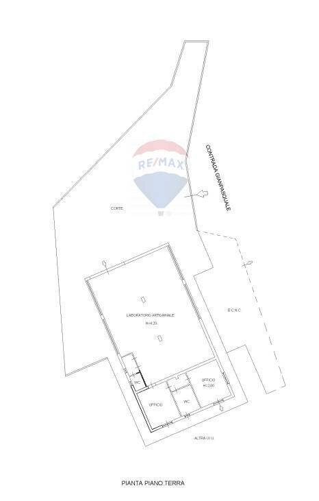 Pianta 2D - Laboratorio via Madre Teresa di Calcutta 10, Belpasso - planimetria 1