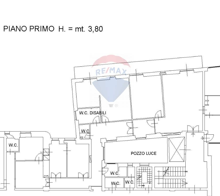 Pianta 2D - Ufficio Via Muscatello
 
19, Catania - planimetria 1