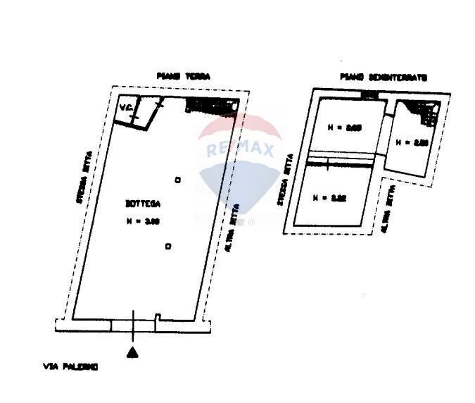 Foto 15 - Commercial Premises Via Palermo
 
220, Catania - floor plans 1