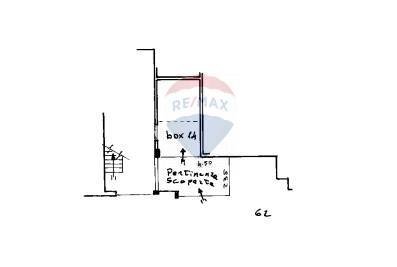 Pianta 2D - Trilocale via Enrico Toti
 
12/f, Acireale - planimetria 1