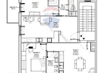 Pianta 2D - Quadrilocale Via Luigi Allegato
 
26, Manfredonia - foto 44