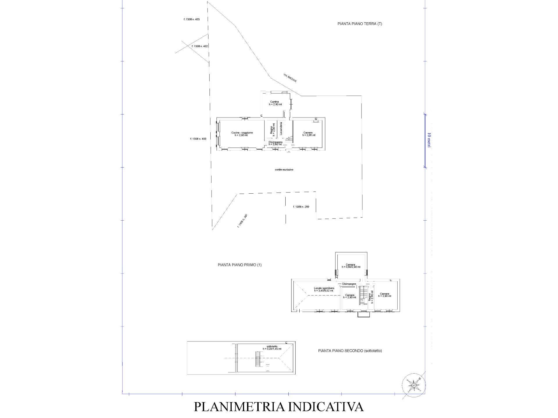 Foto 40 - Casa indipendente Strada Brosia
 
15, Castiglione Tinella - planimetria 1