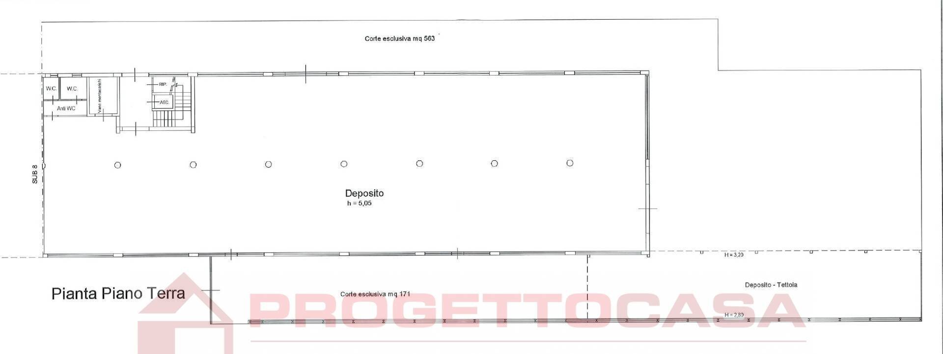 Foto 2 - Capannone Via Val Tiberina, San Benedetto del Tronto - planimetria 1