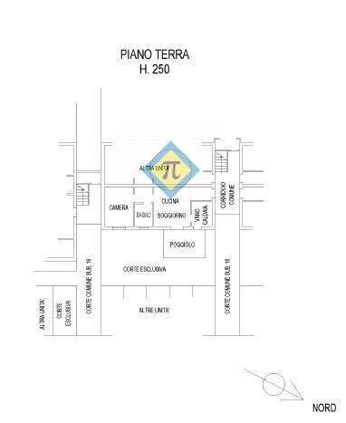 Foto 45 - Three-room apartment via Timavo
 
8, Cordenons - floor plans 1