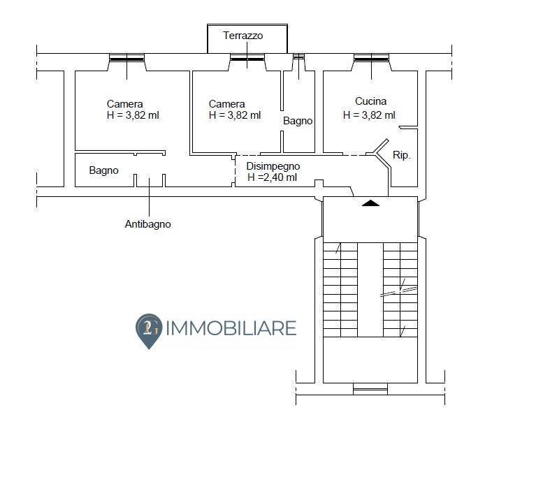 Foto 32 - Trilocale Via Volturno
 
1, La Spezia - planimetria 1