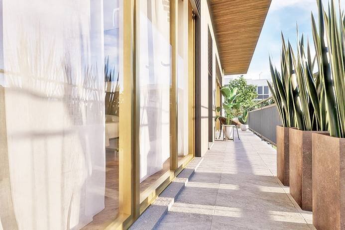 Balcone - Trilocale via g. D'Alzano, Bergamo - foto 3