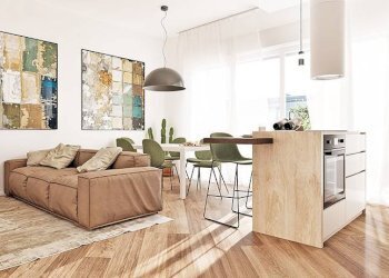 Soggiorno - Trilocale via g. D'Alzano, Bergamo - foto 4