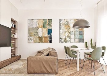 Soggiorno - Trilocale via g. D'Alzano, Bergamo - foto 12