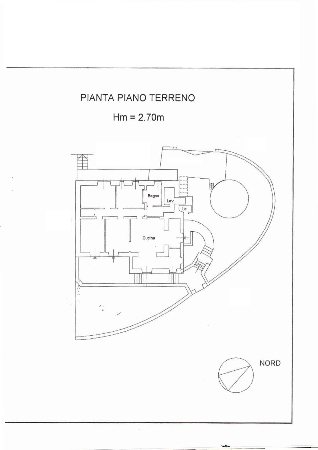 Villa via Sage, Rapallo - floor plans 1