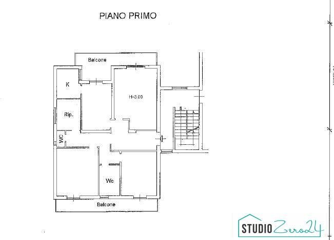 Foto 19 - Four-room apartment Amelia - floor plans 1