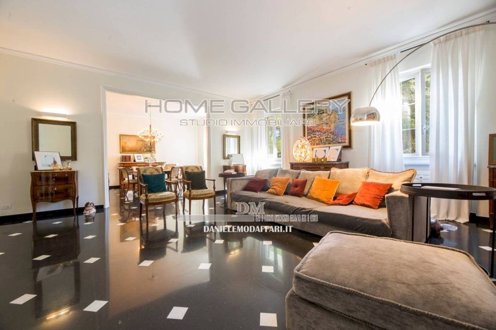 Salone - Appartamento via Giordano Bruno, Genova - foto 2