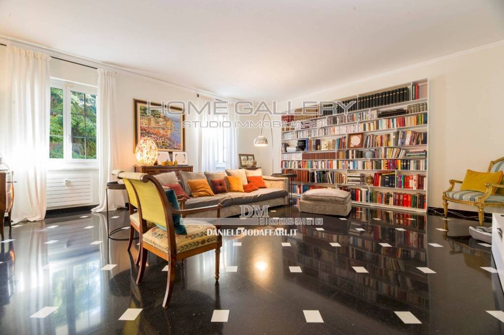 Salone - Appartamento via Giordano Bruno, Genova - foto 3