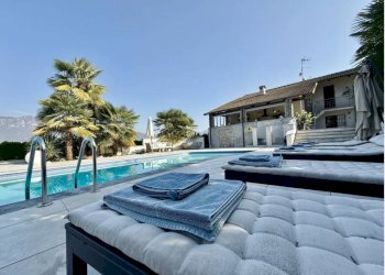 Piscina - Villa via Roma, 13, Gambasca - foto 3