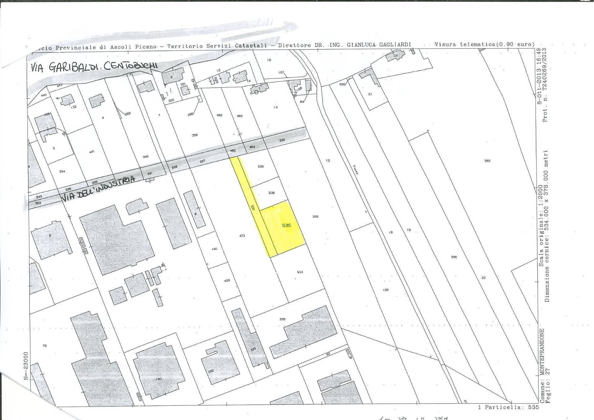 Foto 9 - Building land Via Dell'industria, Monteprandone - floor plans 1