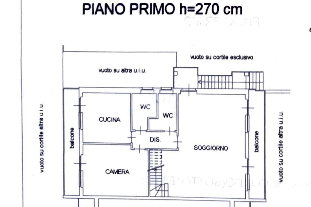 Apartment Via Debouche, Vinovo - floor plans 1