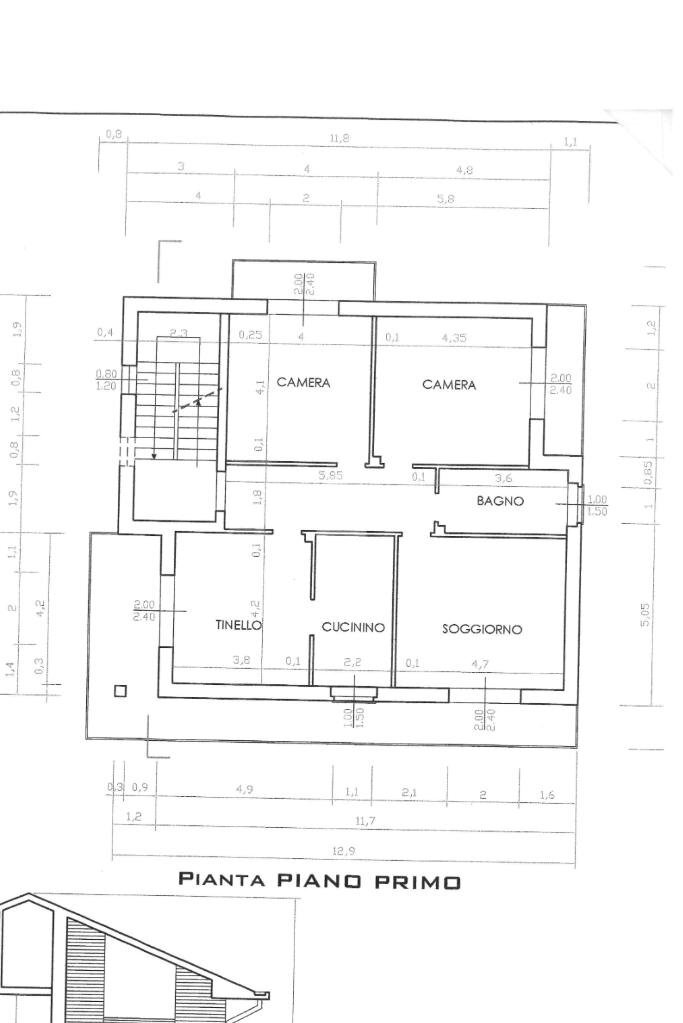 Villa Via leoncavallo, Candiolo - planimetria 1