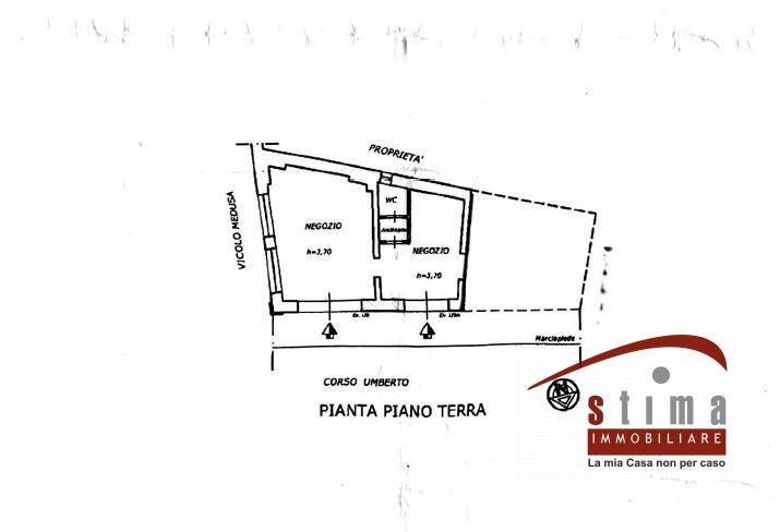 Foto 6 - Commercial Premises corso Umberto
 
139, Siracusa - floor plans 1