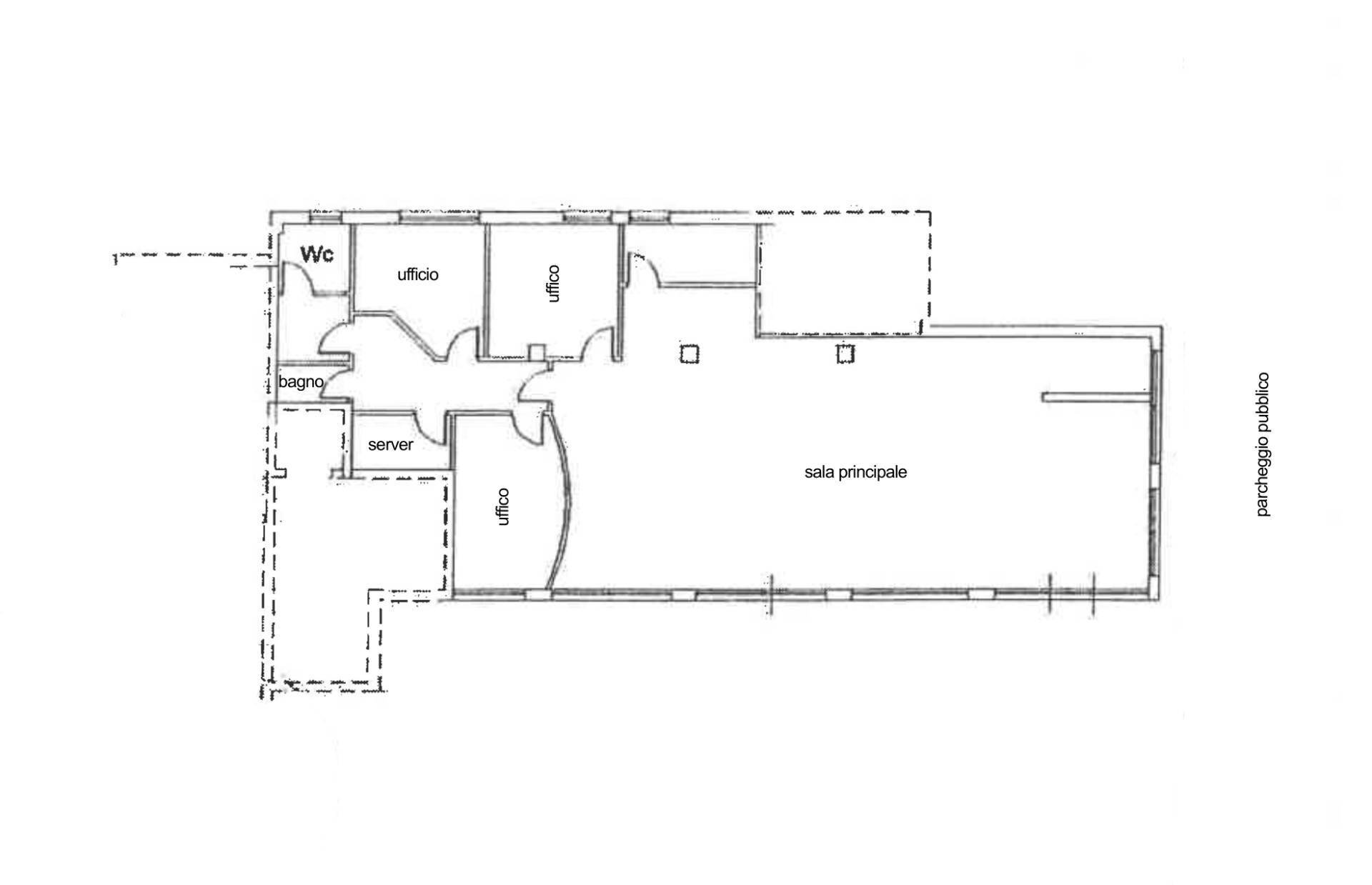 Foto 24 - Locale Commerciale Viale De Gasperi
 
2, Monteprandone - planimetria 1