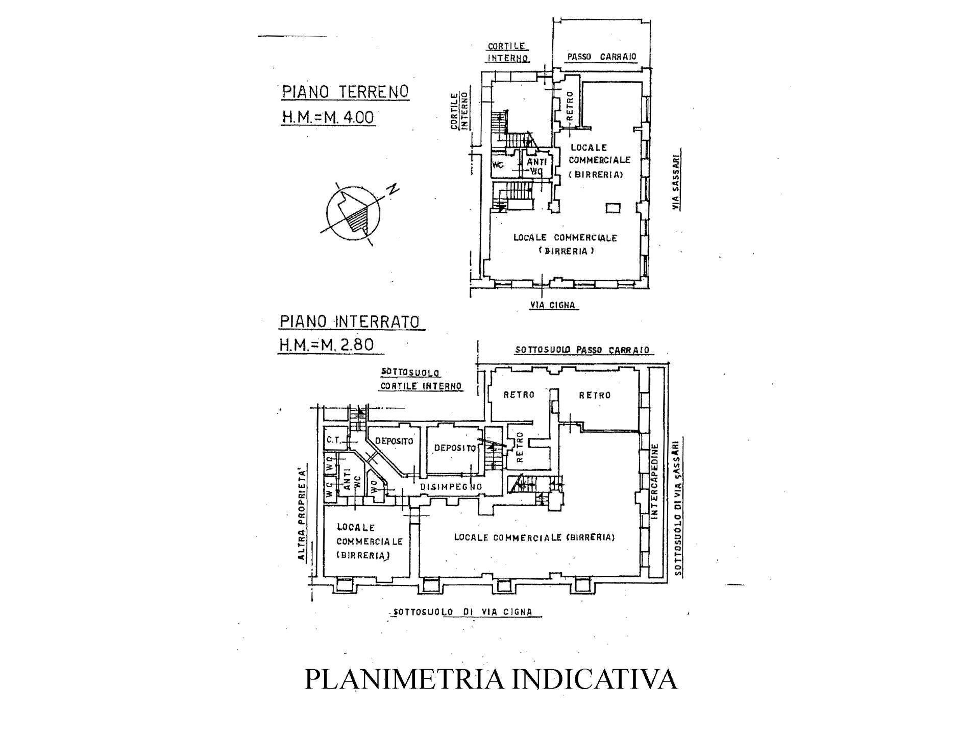 Foto 34 - Commercial Activity Via Francesco Cigna, Torino - floor plans 1
