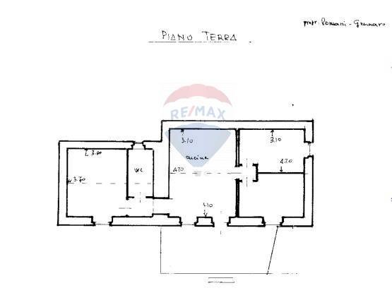 Pianta 2D - Villa c.da Nora Piano Lauro
 
snc, Modica - planimetria 1