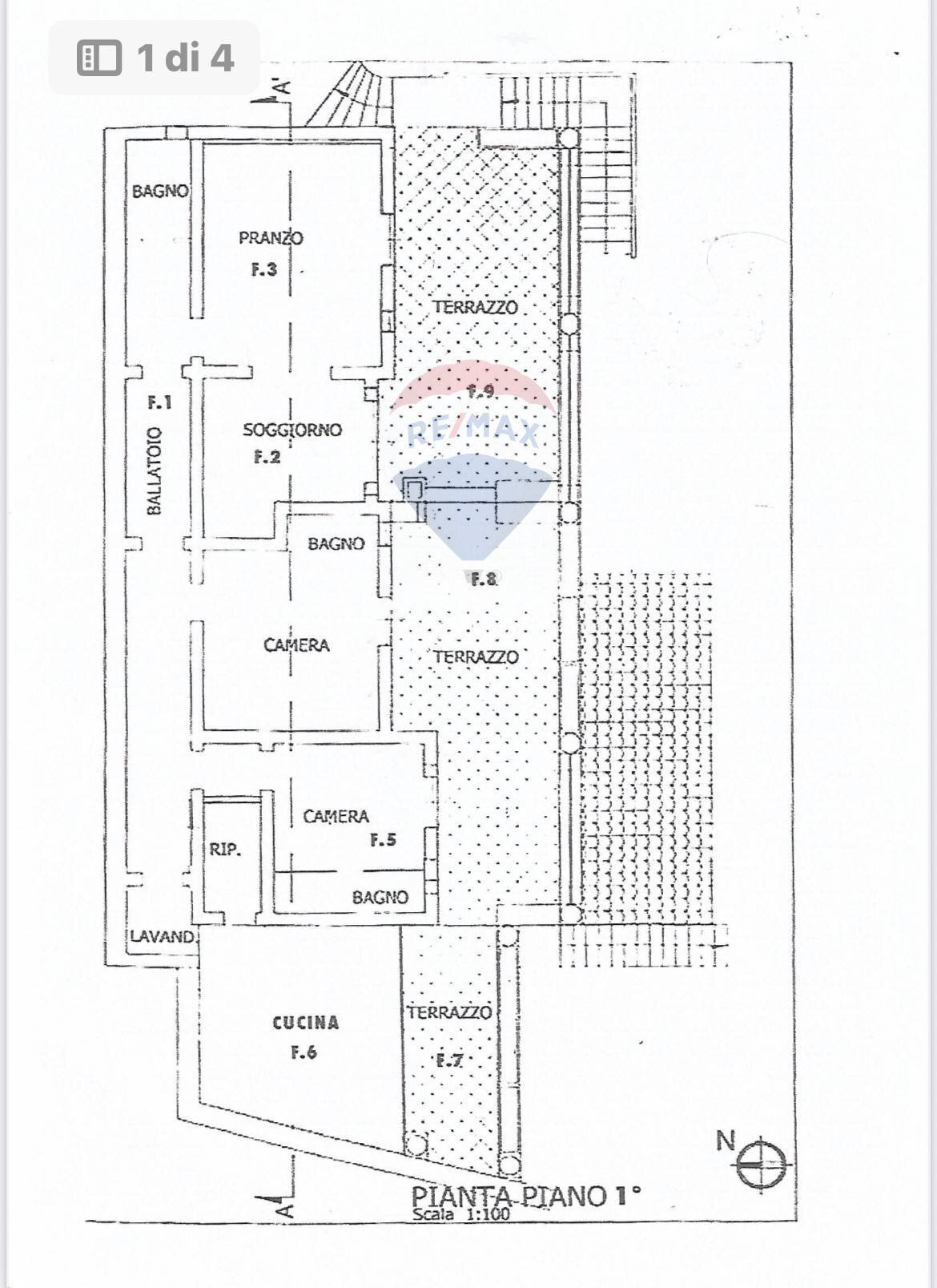 Pianta 2D - Villa Lipari - floor plans 1