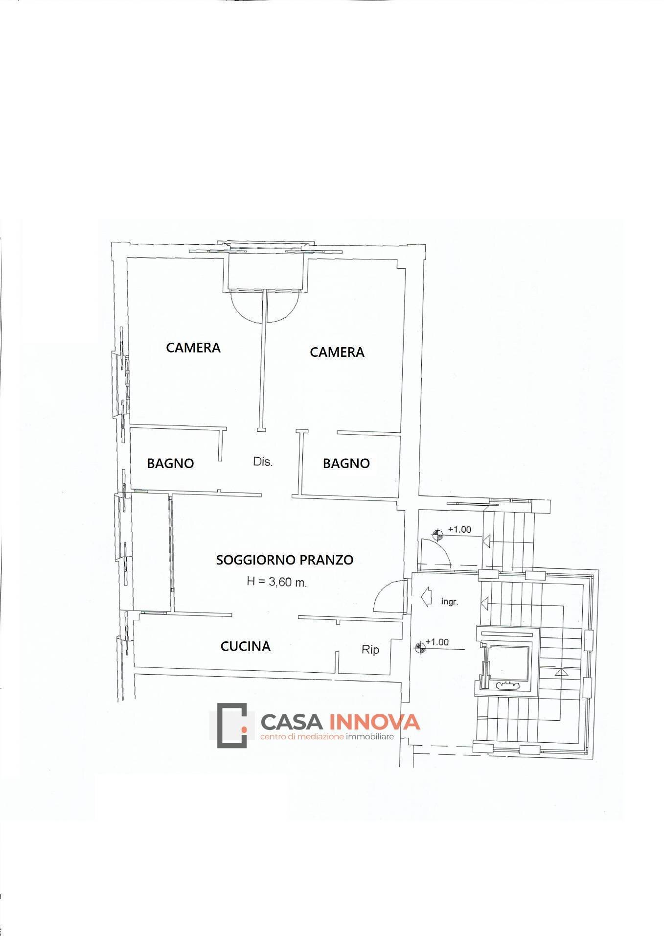 Foto 37 - Appartamento Lucana
 
205, Matera - planimetria 1