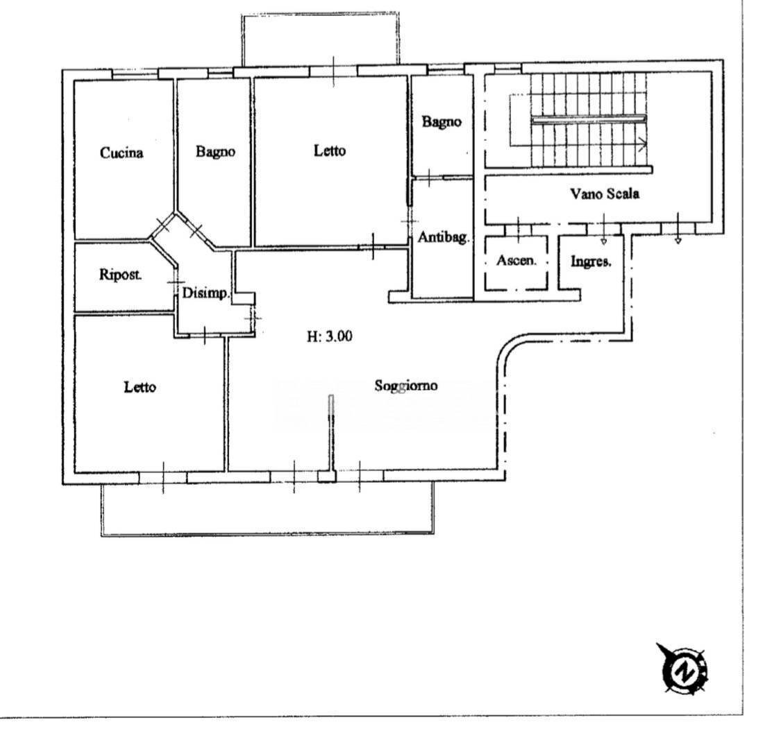 Foto 34 - Apartment Viale Teocrito, Siracusa - floor plans 1