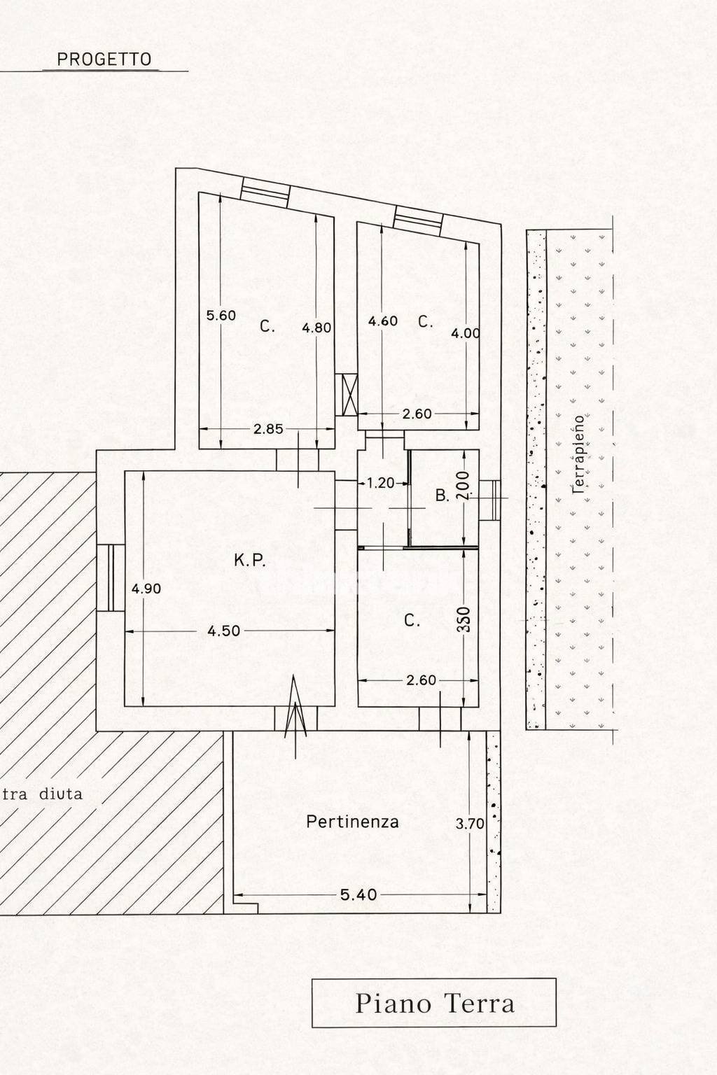 Foto 8 - Villa via santa maria del tindari, Brolo - planimetria 1