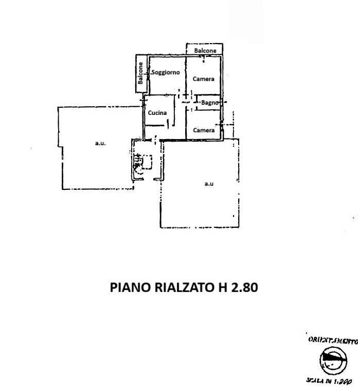 Foto 8 - Three-room apartment Via Roma, Verdello - floor plans 1