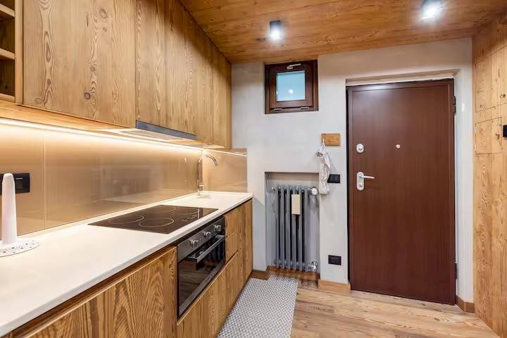 Cucina - Two-room apartment Frazione Jouvenceaux, 9C, Sauze d'Oulx - photo 3