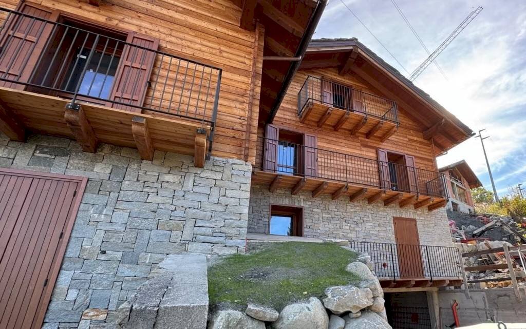 Facciata - Terraced Villa Frazione Gerdaz, Gressan - photo 2